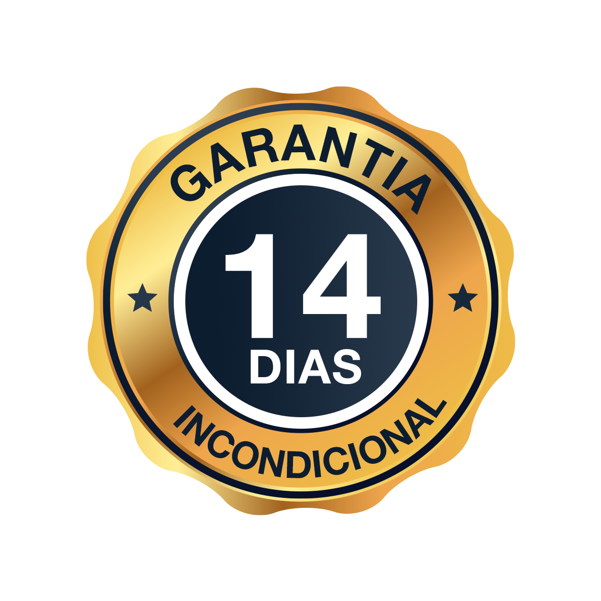 Garantia incondicional de 14 dias